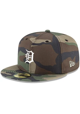 New Era Detroit Tigers Mens Green 59FIFTY Fitted Hat