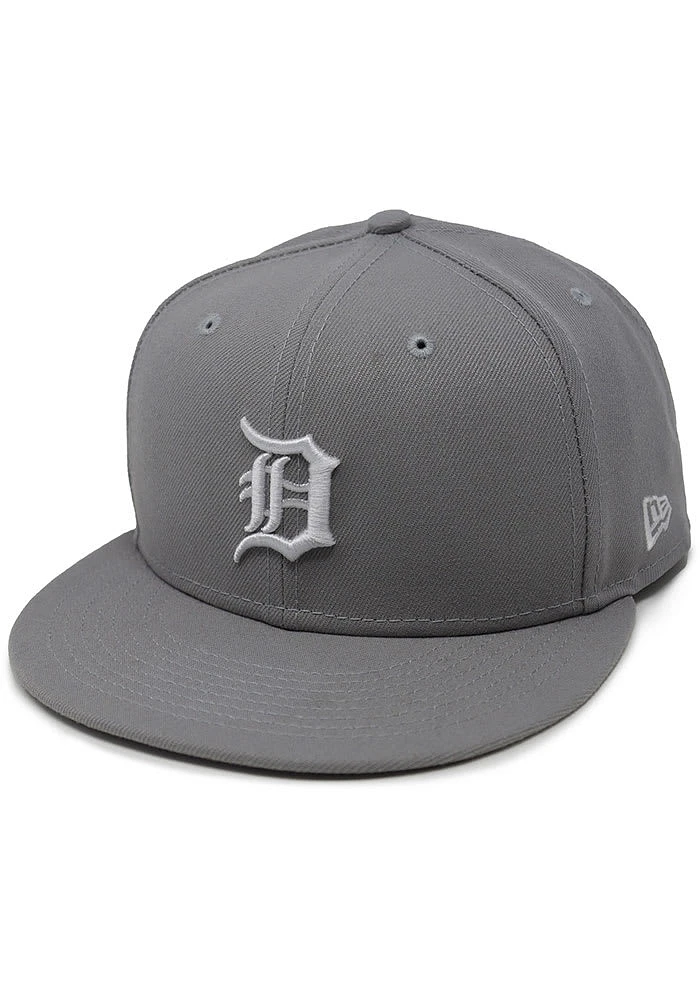 New Era Detroit Tigers Grey 9FIFTY Classic Mens Snapback Hat