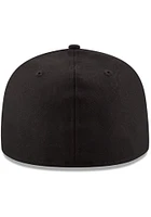 New Era Green Bay Packers Mens Black Tonal Super Bowl Side Patch 59FIFTY Fitted Hat