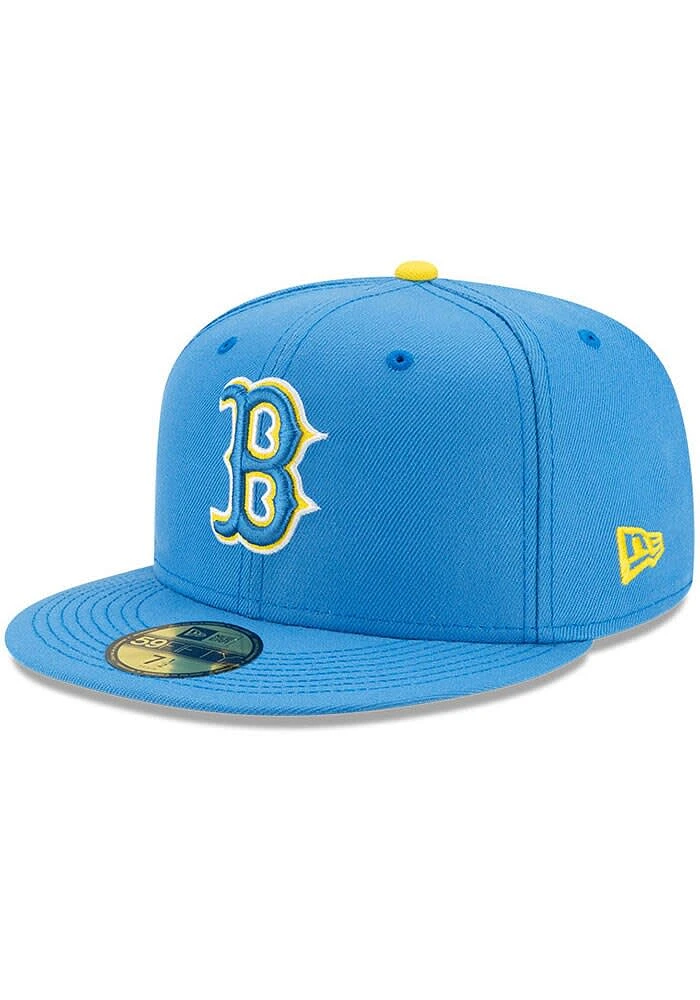 New Era Boston Red Sox Mens Navy Blue MLB21 CITY CNCT OFF 5950 BOSRED OTC Fitted Hat