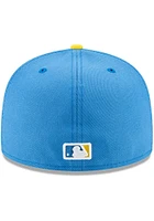 New Era Boston Red Sox Mens Navy Blue MLB21 CITY CNCT OFF 5950 BOSRED  OTC Fitted Hat