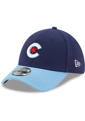 New Era Chicago Cubs Mens Blue MLB21 CITY CNCT OFF 3930 CHICUB  OTC Flex Hat