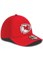 New Era Kansas City Chiefs Mens Red Team Neo 39THIRTY Flex Hat