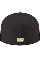 New Era Pittsburgh Pirates Mens Black Sugar Skull 59FIFTY Fitted Hat