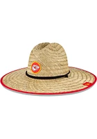 New Era Kansas City Chiefs Grey 2021 Training Camp Straw Mens Bucket Hat