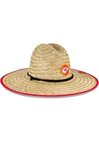 New Era Kansas City Chiefs Grey 2021 Training Camp Straw Mens Bucket Hat
