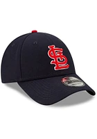 New Era St Louis Cardinals Alternate The League 9FORTY Adjustable Hat - Navy Blue