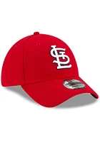 New Era St Louis Cardinals Mens Red Team Classic 39THIRTY Flex Hat