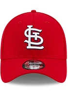 New Era St Louis Cardinals Mens Red Team Classic 39THIRTY Flex Hat