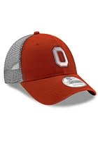 New Era Ohio State Buckeyes Trucker 9FORTY Classic Adjustable Hat - Red