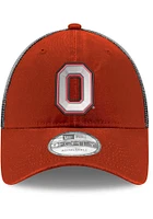 New Era Ohio State Buckeyes Trucker 9FORTY Classic Adjustable Hat - Red