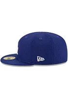 New Era Los Angeles Dodgers Mens Blue Icy Side Patch 59FIFTY Fitted Hat
