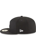 New Era York Yankees Mens Black On White 59Fifty Fitted Hat