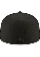 New Era York Yankees Mens Black Tonal 59Fifty Fitted Hat