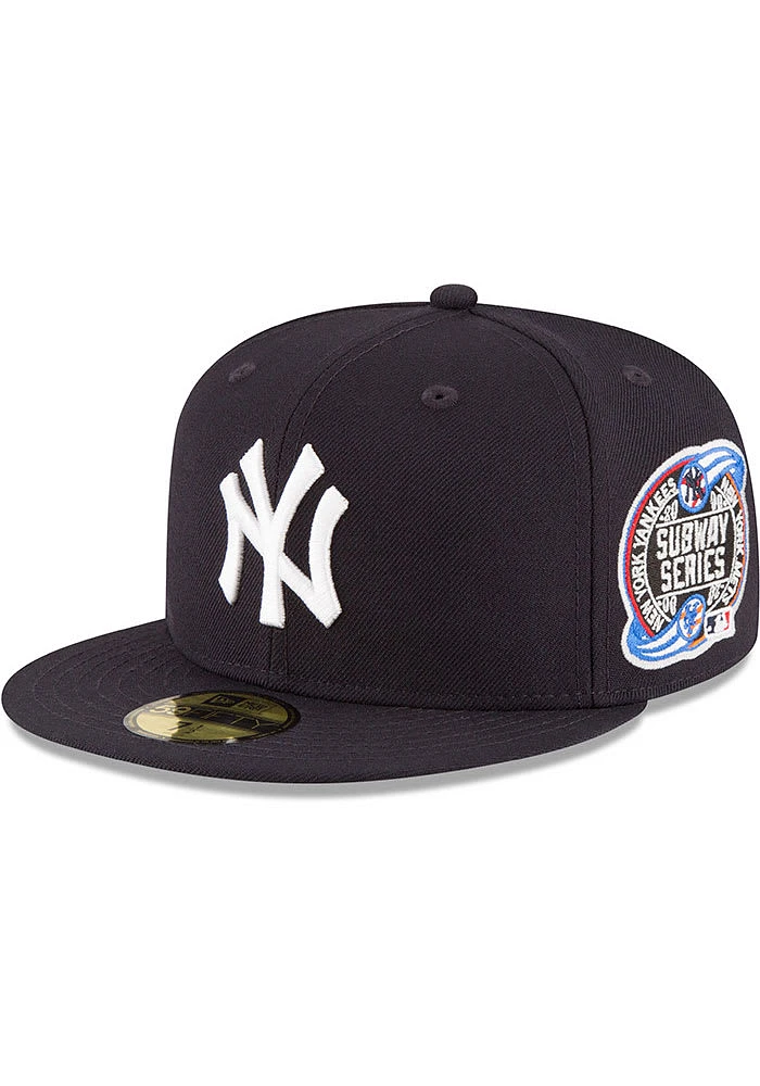 New Era York Yankees Mens Navy Blue World Series Collection 59Fifty Fitted 20..