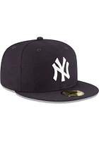 New Era York Yankees Mens Navy Blue World Series Collection 59Fifty Fitted 20..