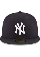 New Era York Yankees Mens Navy Blue World Series Collection 59Fifty Fitted 20..