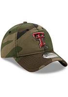 New Era Texas Tech Red Raiders Core Classic 9TWENTY 2.0 Adjustable Hat - Green