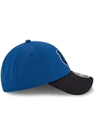 New Era Indianapolis Colts 2021 Sideline Road Stretch 9FORTY Adjustable Hat - Blue