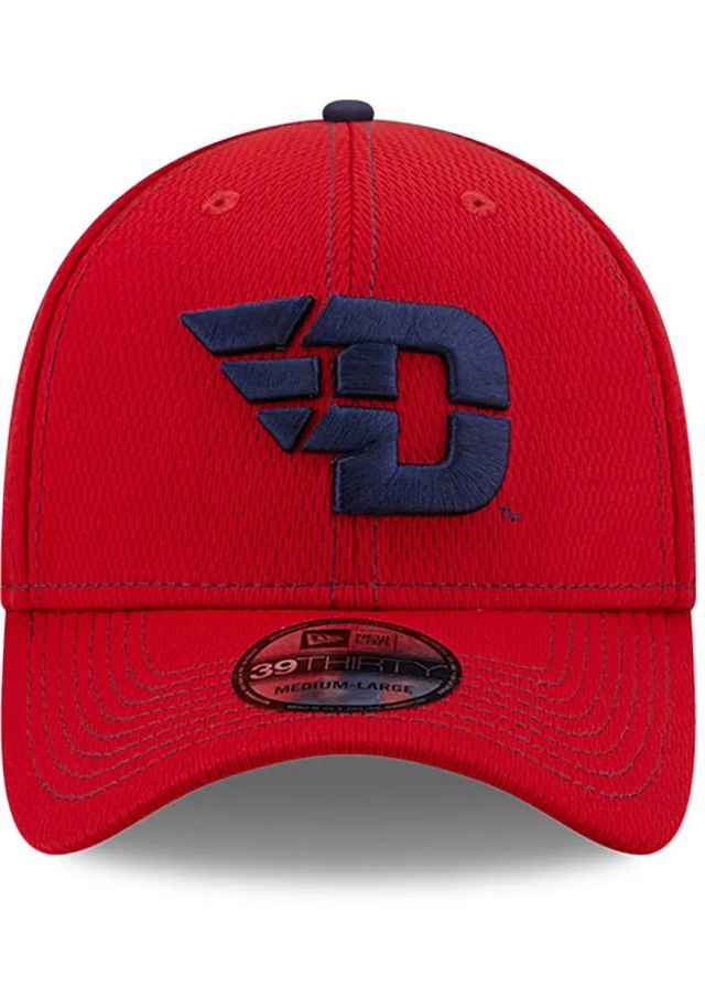 New Era Dayton Flyers Mens Red Team Dash 39THIRTY Flex Hat