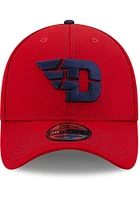 New Era Dayton Flyers Mens Red Team Dash 39THIRTY Flex Hat