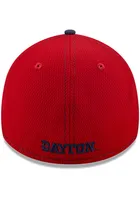 New Era Dayton Flyers Mens Red Team Dash 39THIRTY Flex Hat