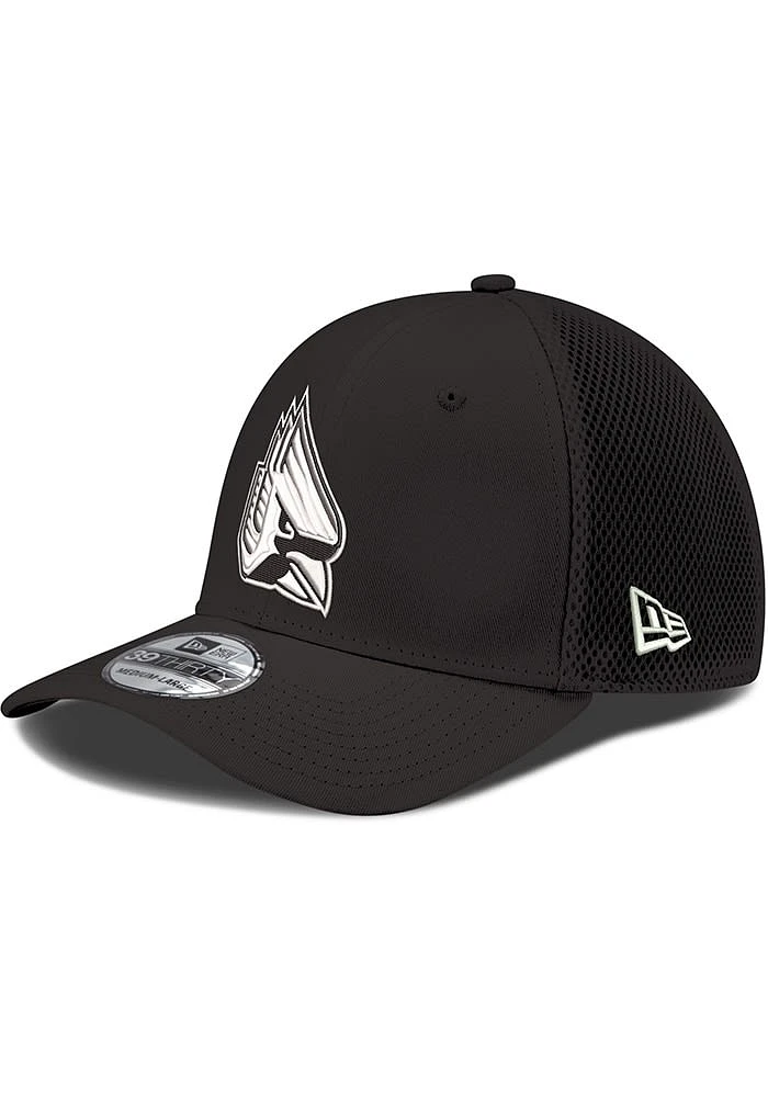 New Era Ball State Cardinals Mens Black GCP Neo 39THIRTY Flex Hat