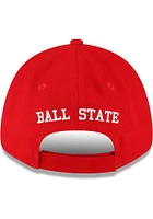 New Era Ball State Cardinals Ball State Cardinals Red GCP 9FORTY Adjustable Hat - Red