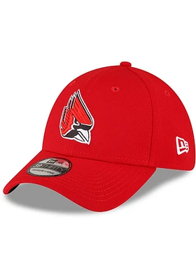 New Era Ball State Cardinals Mens Red GCP 39THIRTY Flex Hat