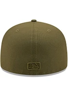 New Era Detroit Tigers Mens Olive Color Pack 59FIFTY Fitted Hat