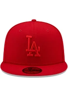 New Era Los Angeles Dodgers Mens Red Color Pack 59FIFTY Fitted Hat