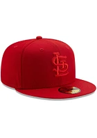 New Era St Louis Cardinals Mens Red Color Pack 59FIFTY Dynamic Fitted Hat