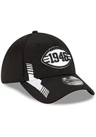 New Era Cleveland Browns Mens Black 2021 Sideline Home 39THIRTY Flex Hat