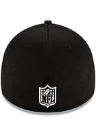 New Era Cleveland Browns Mens Black 2021 Sideline Home 39THIRTY Flex Hat
