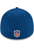 New Era Indianapolis Colts Mens Blue 2021 Sideline Home 39THIRTY Flex Hat