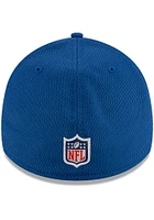 New Era Indianapolis Colts Mens Blue 2021 Sideline Road 39THIRTY Flex Hat