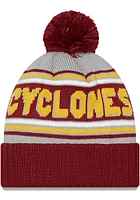 New Era Iowa State Cyclones Red Cheer Mens Knit Hat