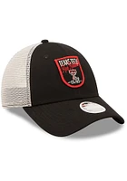 New Era Texas Tech Red Raiders Red Retro State 9FORTY Womens Adjustable Hat
