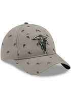 New Era Texas Tech Red Raiders Grey Scatter 9TWENTY Womens Adjustable Hat