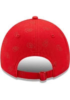 New Era Kansas City Chiefs Red Scatter 9TWENTY Womens Adjustable Hat
