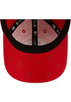 New Era Kansas City Chiefs Red Scatter 9TWENTY Womens Adjustable Hat