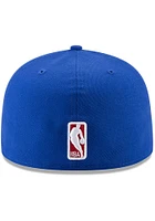 New Era Detroit Pistons Mens Blue Primary 59FIFTY Fitted Hat