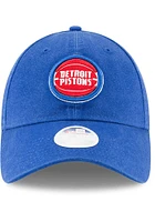 New Era Detroit Pistons Blue W Core Classic 9TWENTY Womens Adjustable Hat
