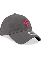 New Era Indiana Hoosiers Indiana Hoosiers Gray GCP 9TWENTY Adjustable Hat - Grey