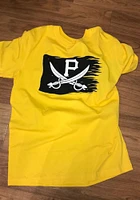 New Era Pittsburgh Pirates Gold Flag Short Sleeve T Shirt