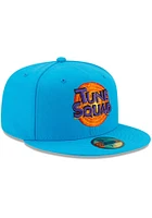 New Era NBA Gear Mens Blue GCP Space Jam Tune Squad 59FIFTY Fitted Hat