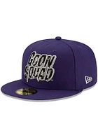 New Era NBA Gear Mens Purple GCP Space Jam Goon Squad 59FIFTY Fitted Hat