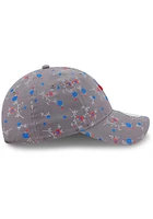 New Era Philadelphia 76ers Grey JR Blossom 9TWENTY Youth Adjustable Hat