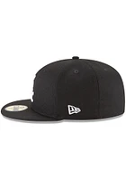 New Era Chicago White Sox Mens Black Basic 59FIFTY Fitted Hat