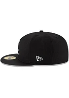 New Era Chicago White Sox Mens Black Wool 59FIFTY Fitted Hat